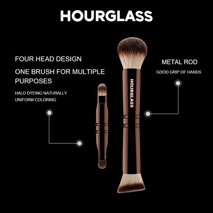 Hourglass Makeup Brush- No.24 Four-Head Multifunctional Brush Loose