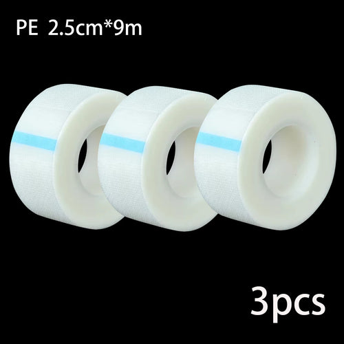 1/3/5 Rolls Eyelashes Extension Tape PE Adhesive Tools Under Eye Pads