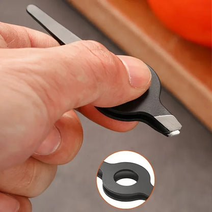 1pcs Pig hair clipper Slant Tweezer With Hollow Out Handle