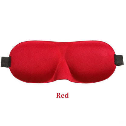 3D Sleeping Mask Eyepatch Block Out Light Eye Mask Soft Cover Rest