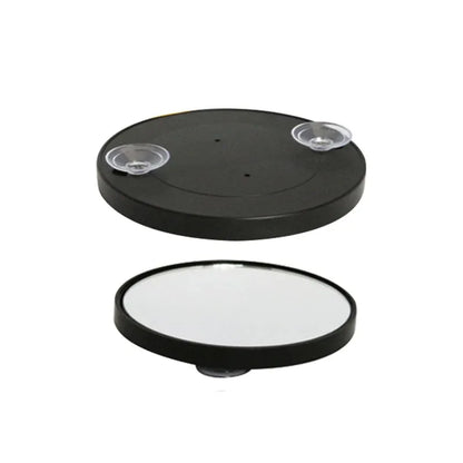 40x Powerful Suction Cup Magnifying Glass - 3.5" Travel Makeup Mirror