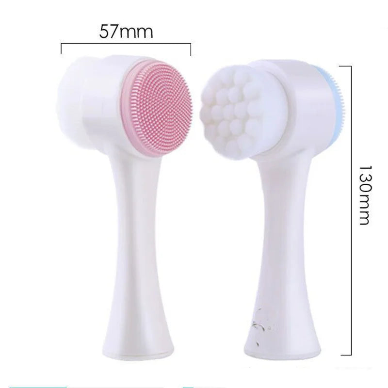 3D Silicone Face Cleansing Brush