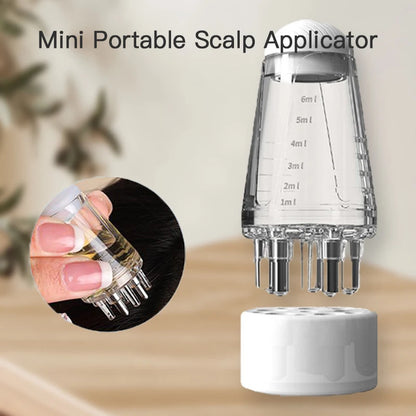 Scalp Applicator Hair Regrowth & Styling Solution Guide Comb Hexagon
