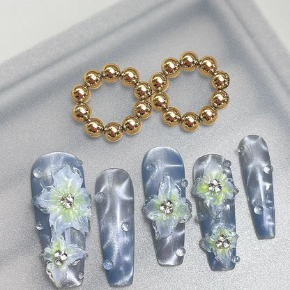 10pcs/20pcs Water Ripple Cat Eye Magnetic Gel Beads Multifunctional