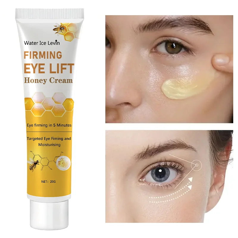 Honey Eye Cream lightens dark circles, firming skin Instant Eye Repair