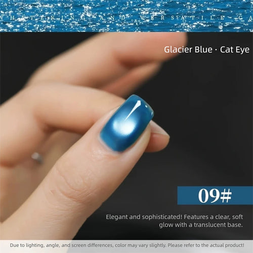 MIANEL Blue Tears Cat Eye Series 3 Colors Unique Blue Color And