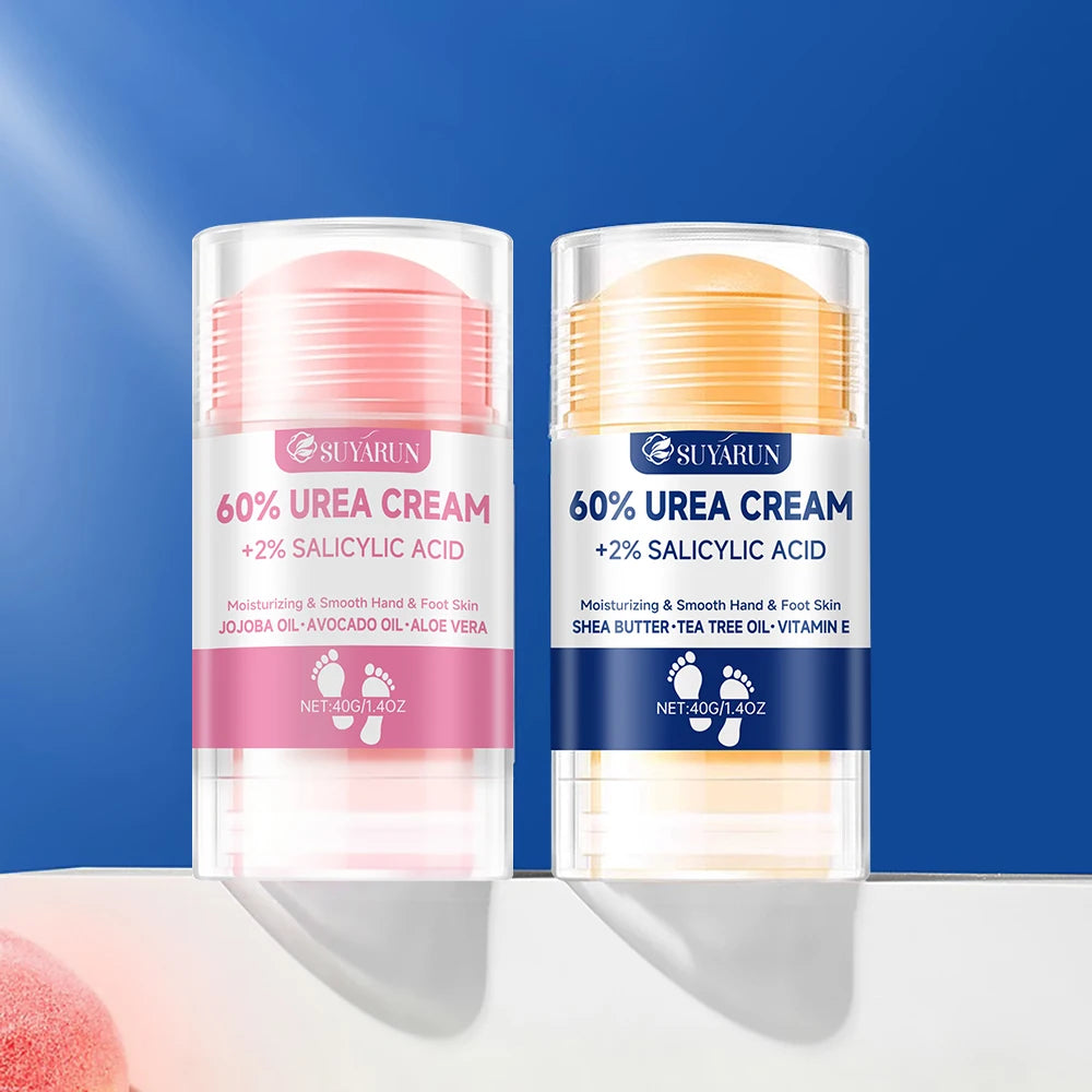 SUYARUN 60% Urea Foot Cream Stick - Moisturizing & Exfoliating,