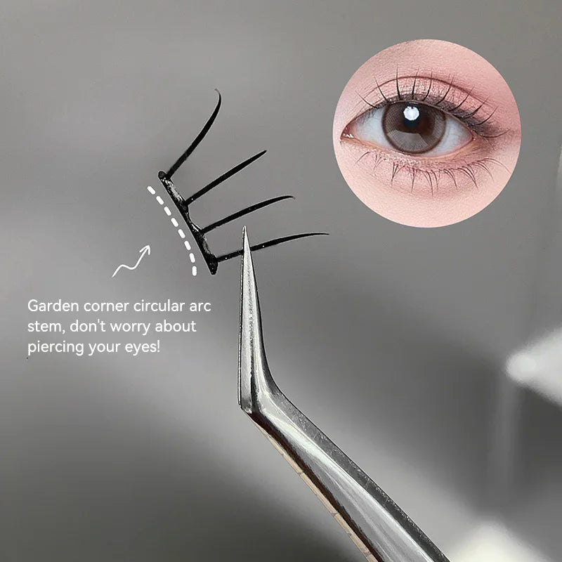 Gege Bear K-pop Lash Without Glue - Natural & Fluffy, Instant