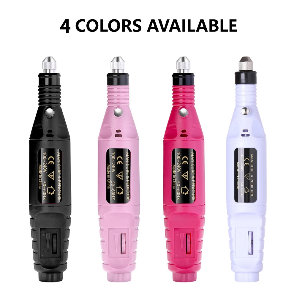 Electric Nail Sander Set Nail Drill Machine Grinding Equipment Milling