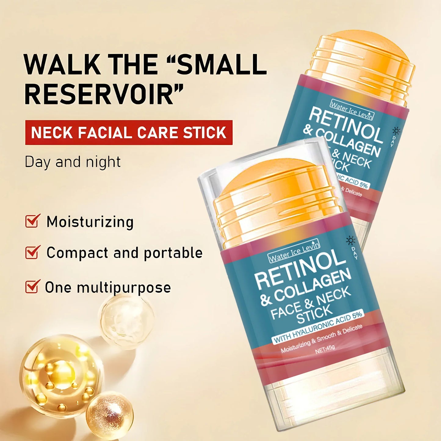 Retinol Lifting Firming Cream Stick Collagen Smooth wrinkles Face