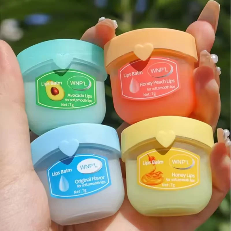 4/6/8pcs Moisturizing Lip Balm Sets Lipstick Makeup Natural Plant Base