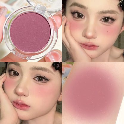 HISYI monochrome blush whitening matte cosmetics vitality girl nude