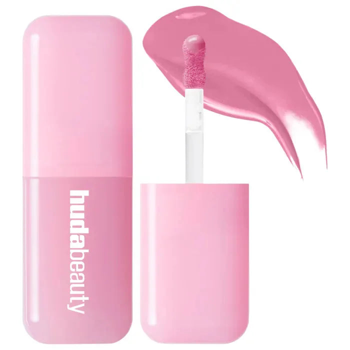 Huda Beauty Blush Filter Soft Glow Liquid Blush Shiny Lip Gloss