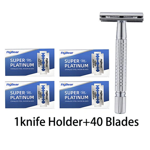 Razor Stainless steel double-blade Razor Razor Razor Old fashioned