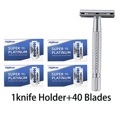 Razor Stainless steel double-blade Razor Razor Razor Old fashioned
