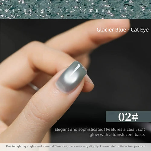 MIANEL Blue Tears Cat Eye Series 3 Colors Unique Blue Color And