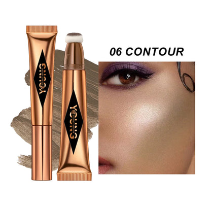 Multifunctional Liquid Blush Face Contour Highlight Eye Shadow Stick