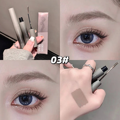 3D Eyebrow Dye Cream Long Lasting Pink Brown Color Eyebrow Mascara
