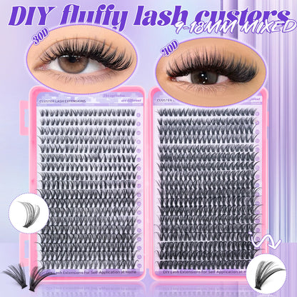 720/200pcs eyelash Extension Kit Fluffy Eyelash Extension kit with
