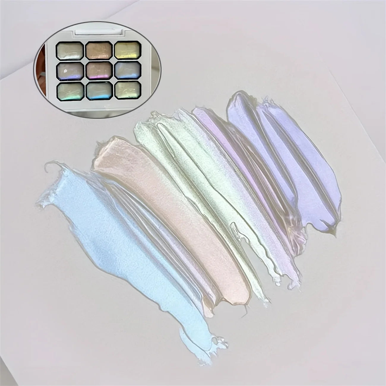 1pc 9-color patting gel gradient dream pearlescent texture soak off