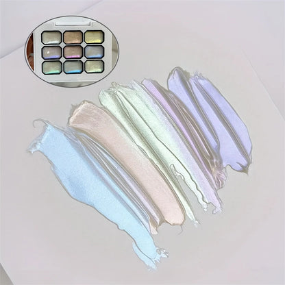 1pc 9-color patting gel gradient dream pearlescent texture soak off