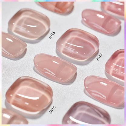 BORN PRETTY 83 Colors 10ml Jelly Nude Gel Nail Polish Autumn Amber