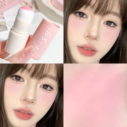 HISYI Yunrou Soft Fog Blush Stick - Energetic and Bouncy, Korean