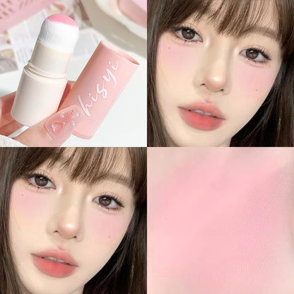 HISYI Yunrou Soft Fog Blush Stick - Energetic and Bouncy, Korean