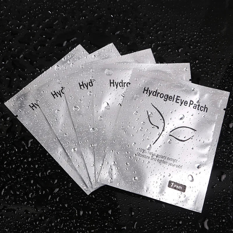 50 Pairs Eyelash Under Eye Patches Eye Pad Isolation Remove Hydrogel