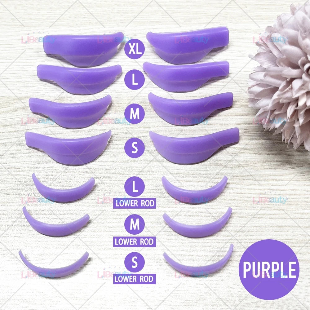 Libeauty 7 Paris Reusable Lash Lift Shield Pad Eeyelash Curling Iron