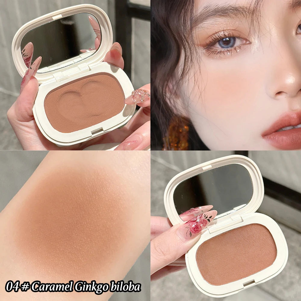 Single Color Blush Silky Texture High Color Rendering No Powder