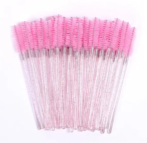 50 /100pcs  Eyelash Brushes Makeup Disposable Mascara Wands Applicator