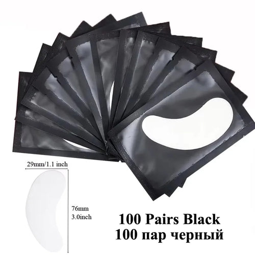 50Pairs Eyelash Pad Gel Patch Grafting Eyelashes Under Eye Patches For