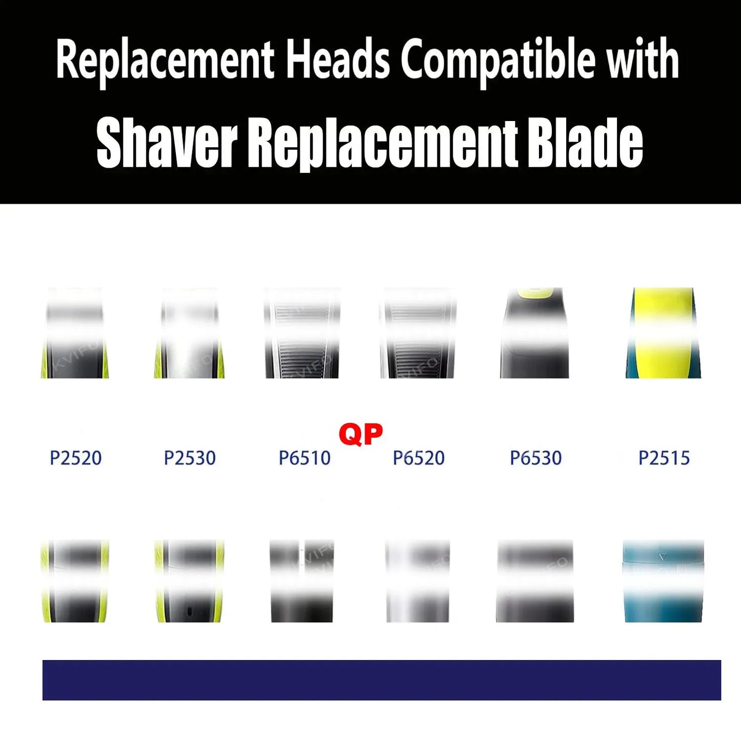 KVIFO Comb Hair Trimmer for One blade Replacement Blade Beard Shaver