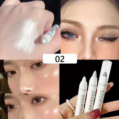 Brightening Highlighter Pen, Long Lasting Waterproof, Smooth Matte