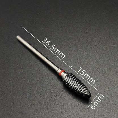 Ceramic Carbide Nail Drill Bit Rotate Burr Milling Nail Cutter Bits