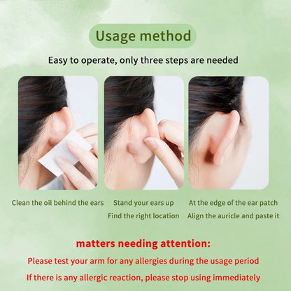6/12/30Patches Elf Ear Support Stickers Invisible Ear Corrector
