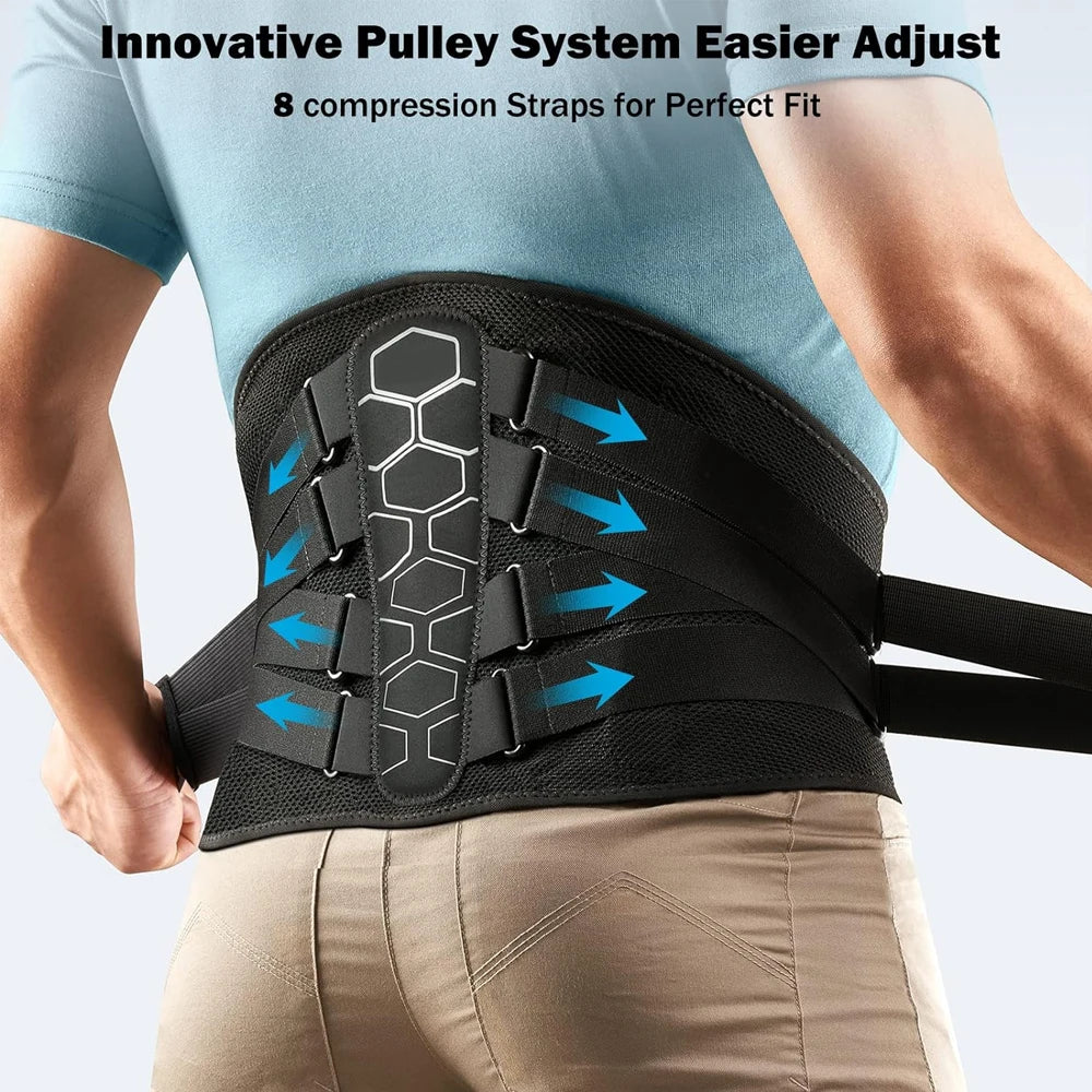 Back Brace for Lower Back Pain, Sciatica, Herniated Disc, Scoliosis,