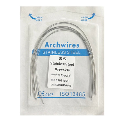 10pcs/Pack Dental Orthodontic Lingual Button Bottom Bondable Metal