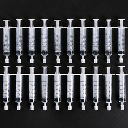 10/20pcs 5ml syringe plastic perfume dispenser tool refills cosmetics