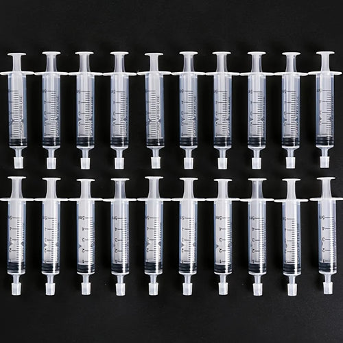 10/20pcs 5ml syringe plastic perfume dispenser tool refills cosmetics