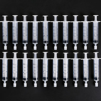 10/20pcs 5ml syringe plastic perfume dispenser tool refills cosmetics