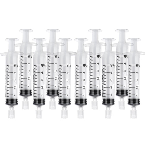 10/20pcs 5ml syringe plastic perfume dispenser tool refills cosmetics