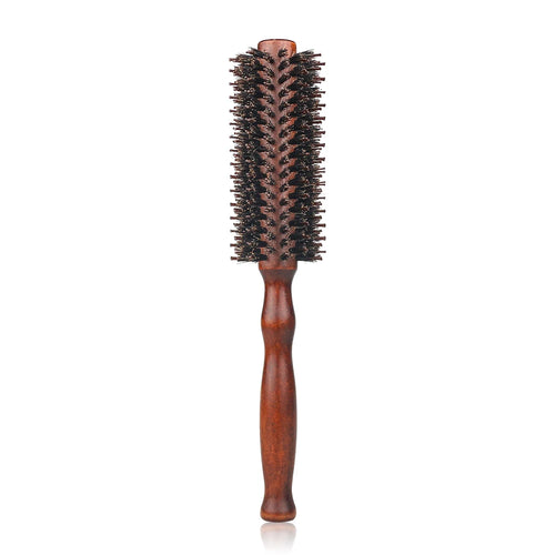 12 Style Wood Handle Round Rolling Brush Straight Twill Hair Comb Boar
