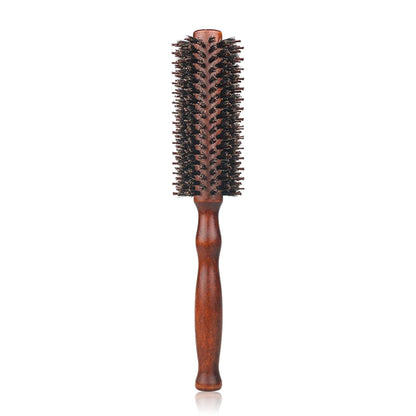 12 Style Wood Handle Round Rolling Brush Straight Twill Hair Comb Boar