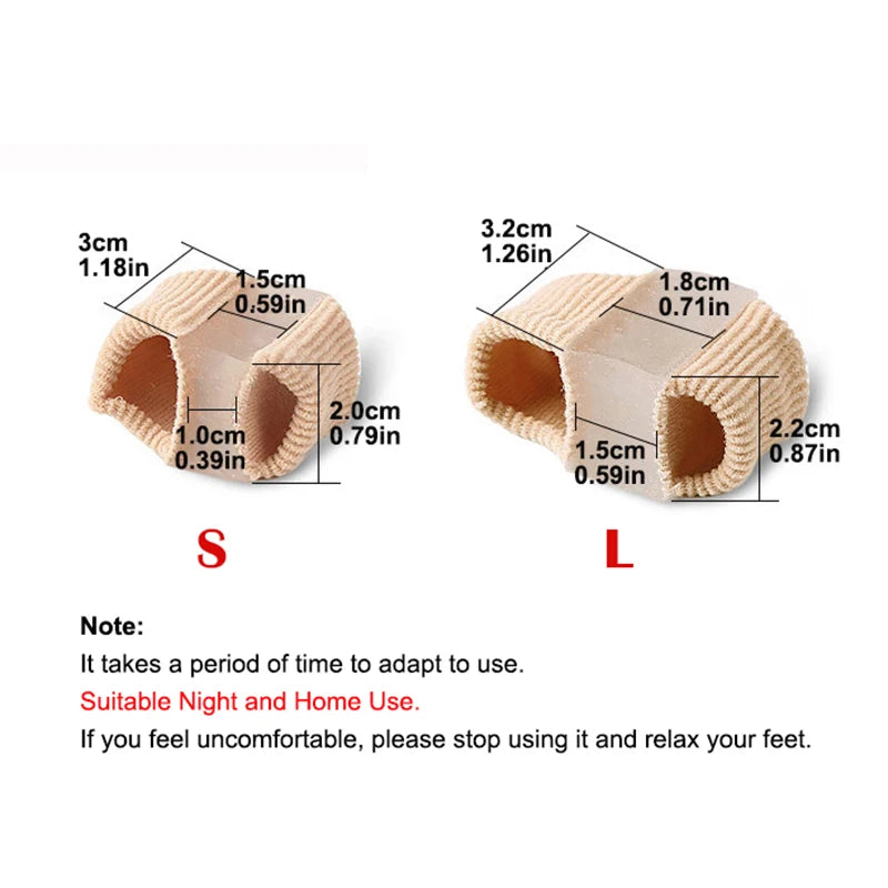 Toe Separator Silicone Pedicure Tools Bones Orthopedics Bunion