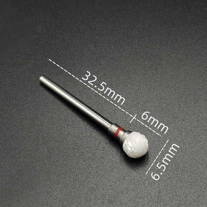 Ceramic Carbide Nail Drill Bit Rotate Burr Milling Nail Cutter Bits