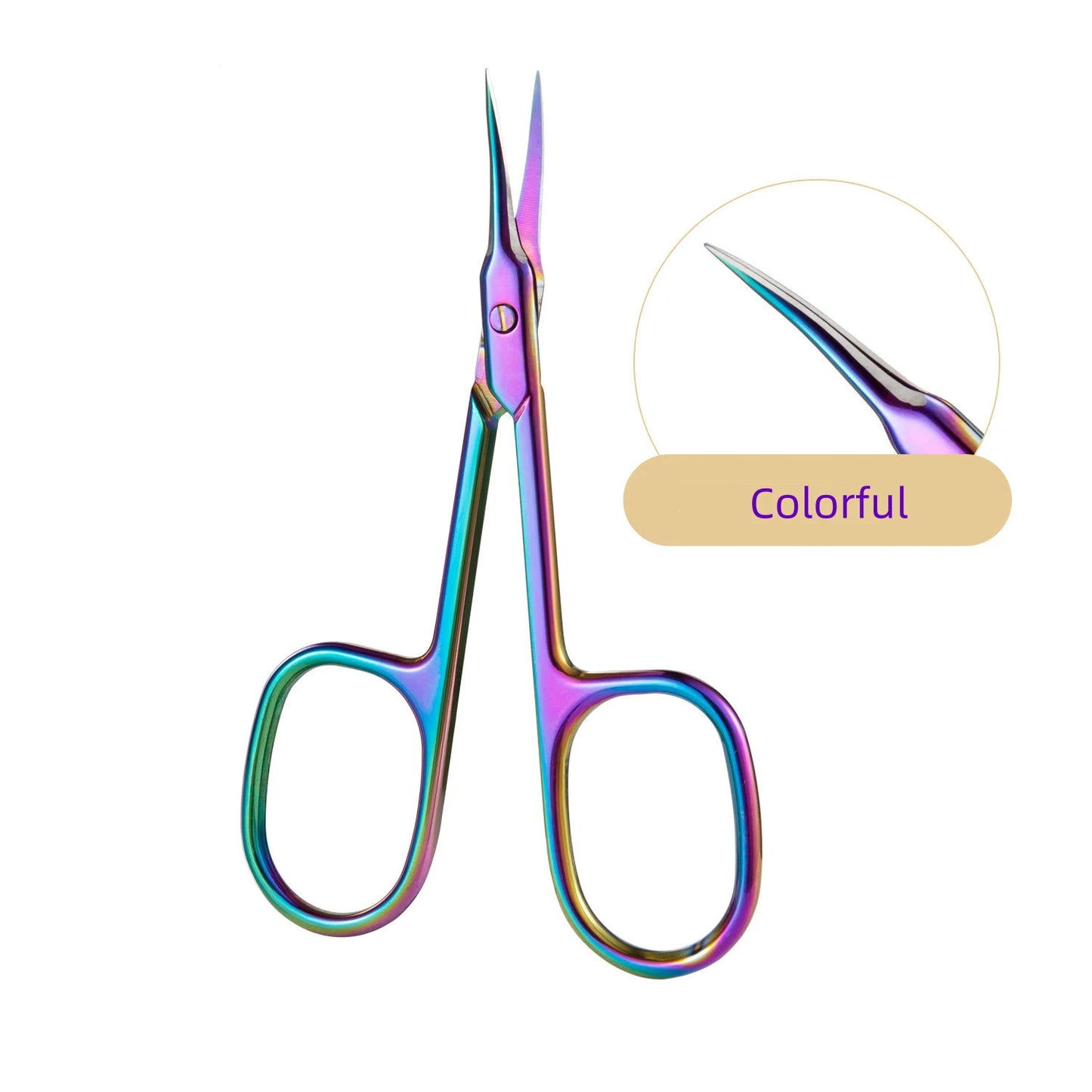 Stainless steel cuticle scissors for nail art Russian style dead skin