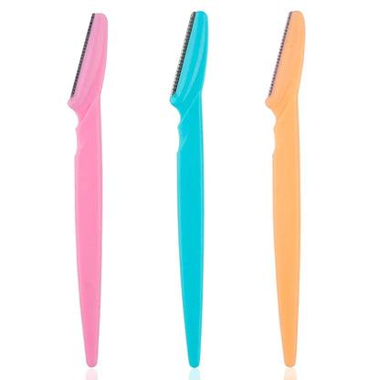 3/4/10Pcs Eyebrow Trimmer Face Blade Shaver Portable Eye Brow