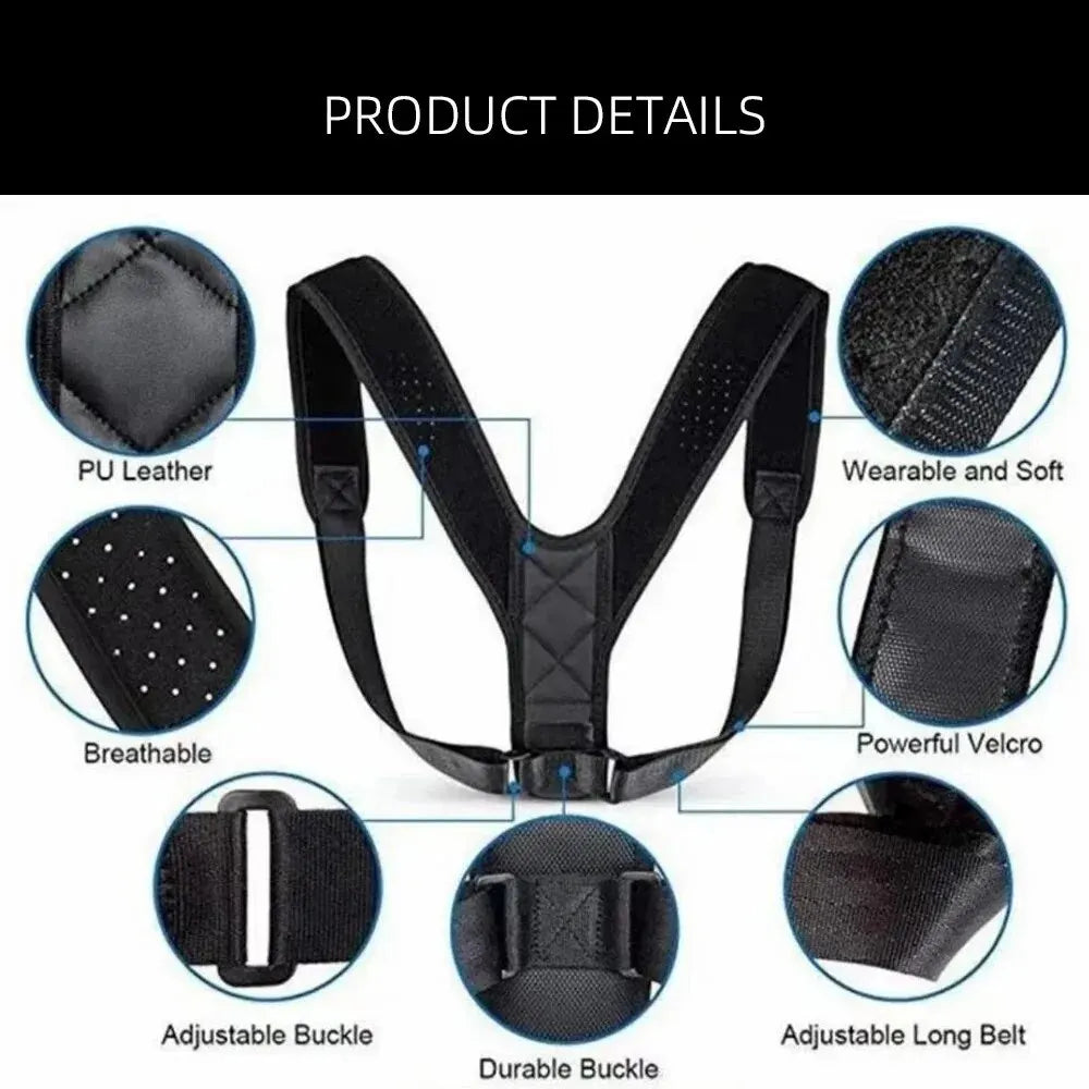 Back Posture Correction Belt Hunchback Prevention Correction of